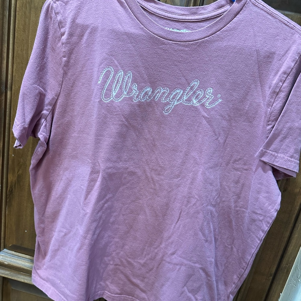 Wrangler Dusty Rose Tee